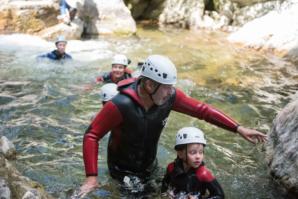Photo Canyoning dans la basse Besorgues