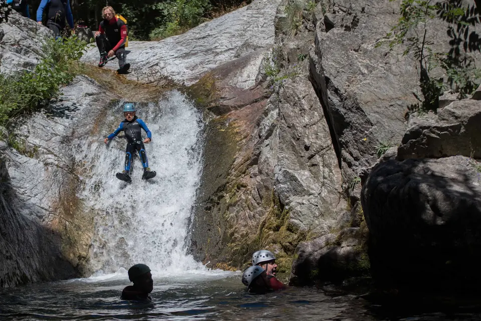Photo Toboggan naturel dans la Besorgues